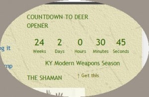 Deer Countdown 2011