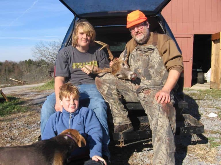 The shaman backs into a buck at Newstand