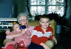 young Brendan and John with Grandma Cathy Allendorf.jpg